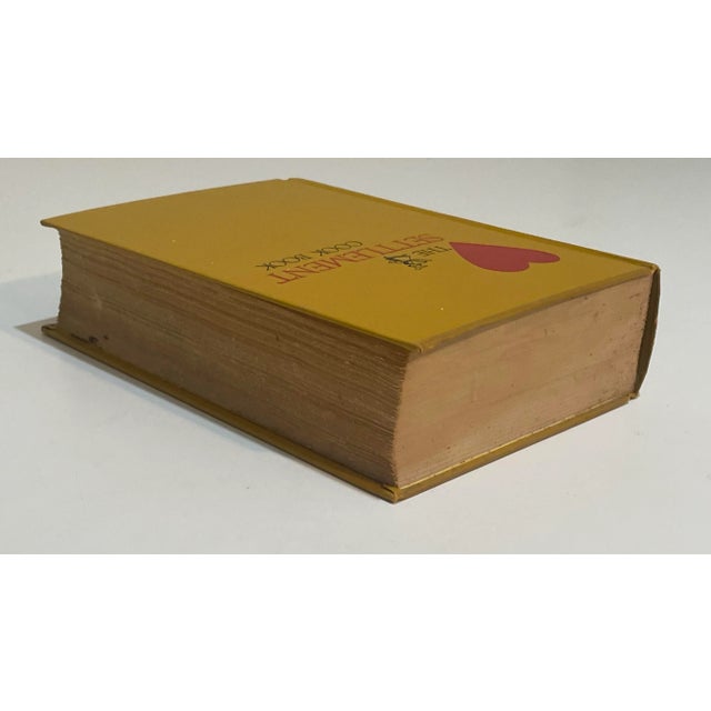 Mid-Century Modern The Settlement Cook Book - Gold and Red Kitchen Vintage Decor For Sale - Image 3 of 10