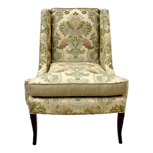 Mid 20th Century French Directoire Style Wing Back Chair