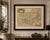Antique Map of Berry, Bourges and Sancerre from Blaeu, France, 1642 For Sale - Image 9 of 10