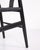 CH24 Wishbone Chair in Black with Black Paper Cord Seat by Hans J. Wegner, 1950s For Sale - Image 9 of 11