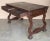 Wood Antique Spanish Baroque Style Desk in Oak, 1890 For Sale - Image 7 of 10