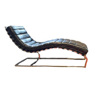 1940s Mid-Century Chaise Lounge For Sale