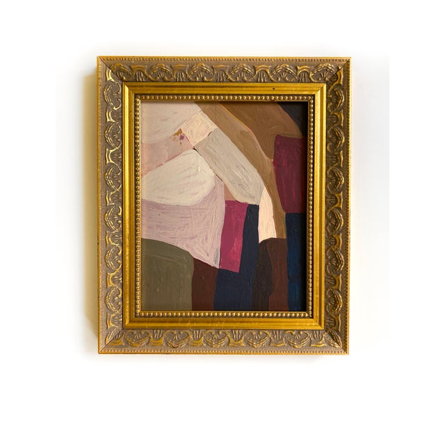 "Moving Forward" 2026 Painting by Jessalin Beutler With Vintage Frame For Sale - Image 4 of 5