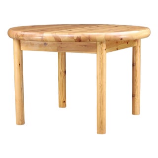 Vintage Danish Extendable Dining Table in Pine by Rainer Daumiller, 1970s For Sale