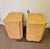 Baker Furniture Company Baker / McGuire Modern Woven Cane Mesa Accent Table- Set of 2 For Sale - Image 4 of 9