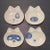 Mid 20th Century Kotobuki Cat Sushi Plates- Set of 4 For Sale In Philadelphia - Image 6 of 6