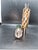 Contemporary Handcrafted One-Handed Salt and Pepper Mills Featuring Unique Cholla Cactus Wood Cast in Resin With Stainless Steel Components For Sale - Image 3 of 3