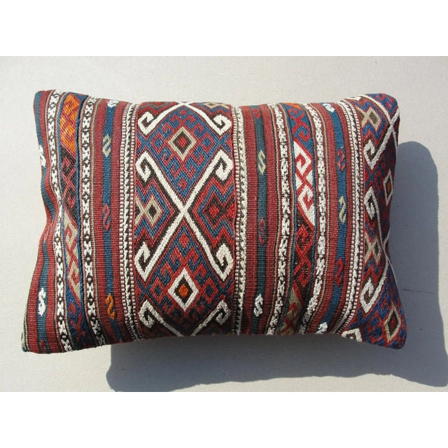 Kilim Rug Pillow For Sale In Houston - Image 6 of 11