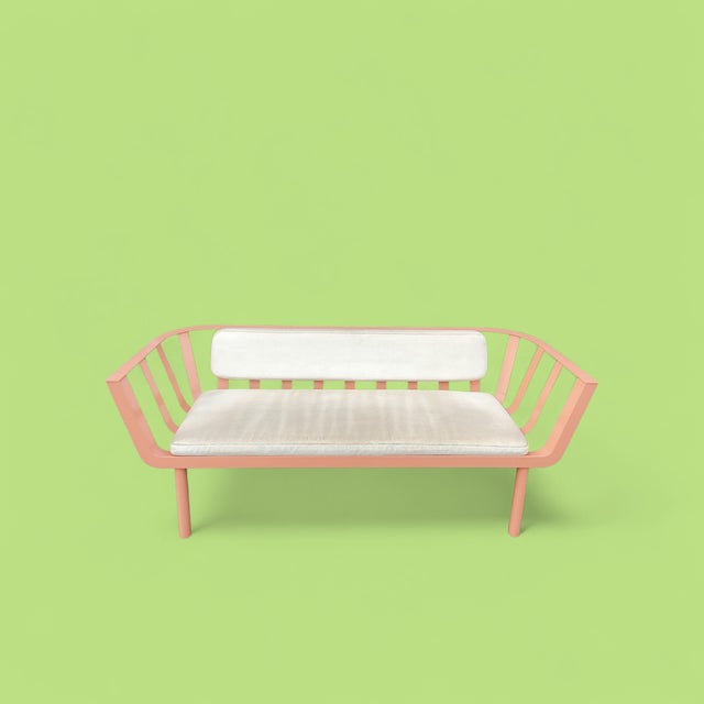 Aluminum Outdoor Bench For Sale - Image 10 of 10