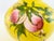 Vintage Chinese Yellow Famille Rose Monkey & Peach Porcelain Vase For Sale In Little Rock - Image 6 of 12