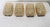 Metal Late 20th Century German Vintage Glass Wall Sconces - Set of Four For Sale - Image 7 of 9