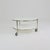Mid-Century Strind Coffee Table in White Glass and Nickel-Plated Steel by Ehlén Johansson for Ikea, Sweden, 1990s For Sale - Image 10 of 13