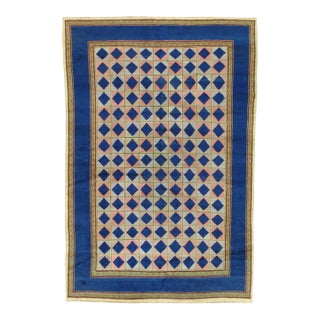 Galerie Shabab Collection Mid-20th Century Handmade Art Deco Style Accent Rug For Sale