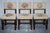Antiques of London This charming set of six English dining chairs dates to the Victorian period and retains its original...