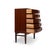 1960s Vintage Danish Mid Century Rosewood 5 Drawer Chest 1960s Kai Kristiansen For Sale - Image 5 of 10
