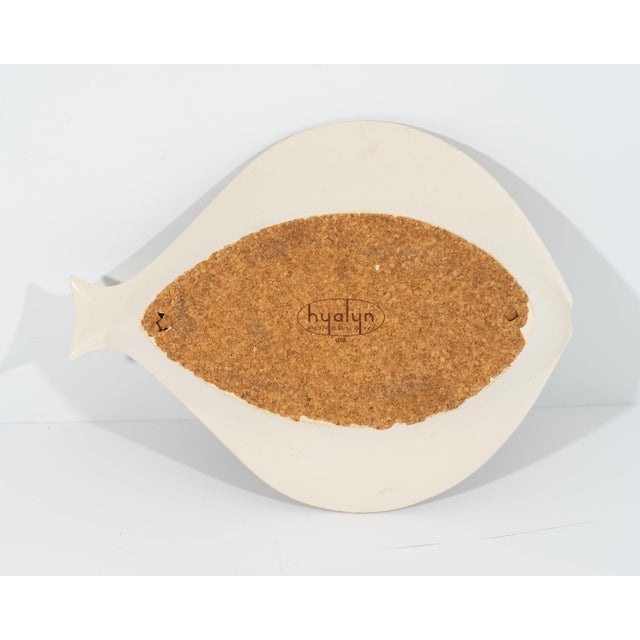 Mid 20th Century Herb Cohen Hyalyn Mid-Century Ceramic Fish Dish For Sale - Image 5 of 7