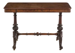 Mid-19th Century Walnut Side or Sofa Table