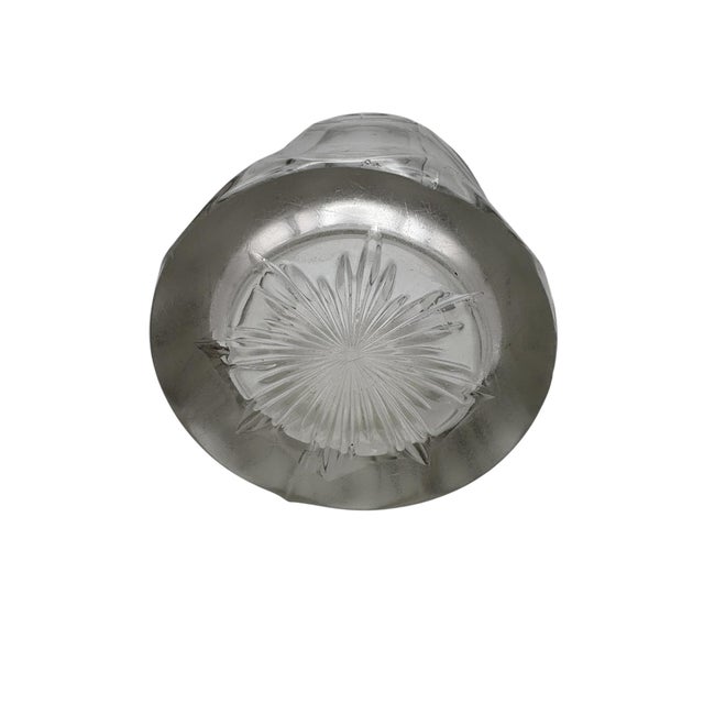 Art Nouveau Antique Art Nouveau Edwardian Glass Humidor With Gilt Lid For Sale - Image 3 of 8