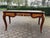 C1890 French Louis XVI Brown Mahogany Bronze Writing Desk - 1 Pc For Sale - Image 11 of 17