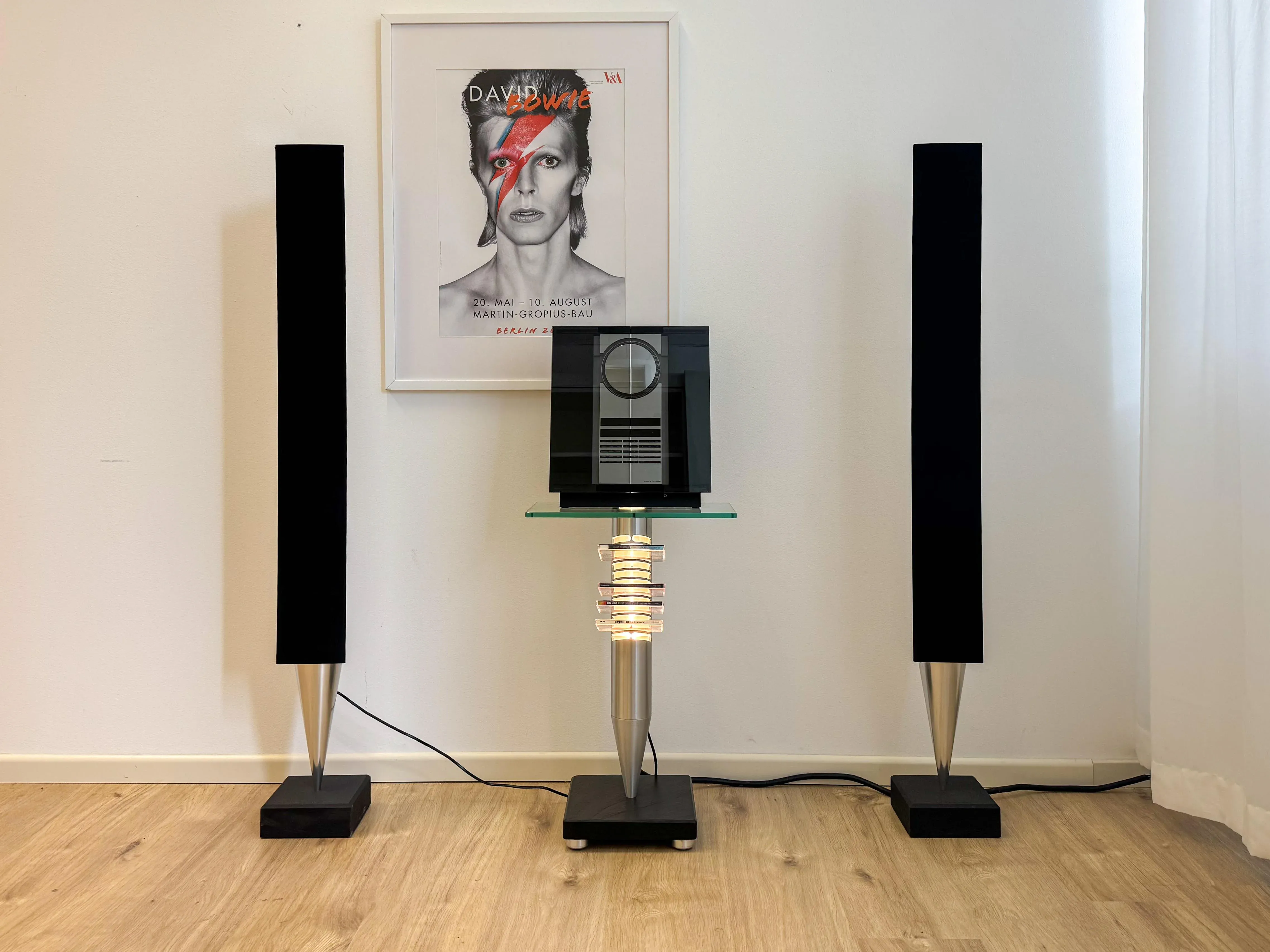 Beosound 3200 & Beolab 8000 from Bang & Olufsen, 1990s, Set of 3