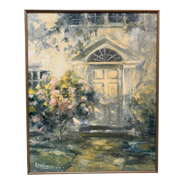 Reproduction Painting "At the Doorway", Framed For Sale