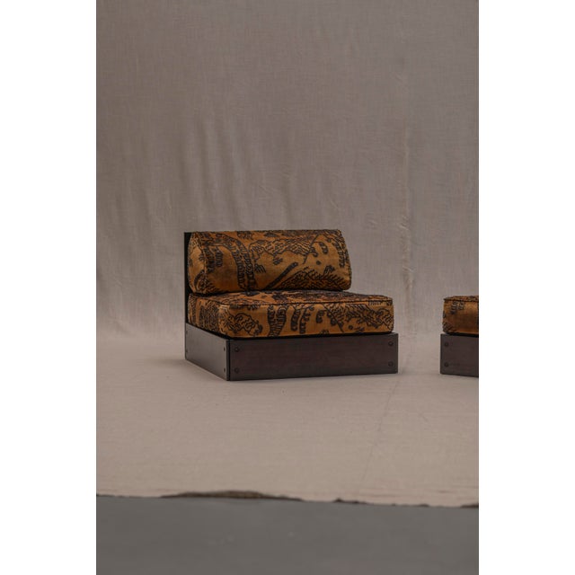 Dedar Lounge Chairs by Rolf Heide for Icf, 1970s, Set of 2 For Sale - Image 3 of 18