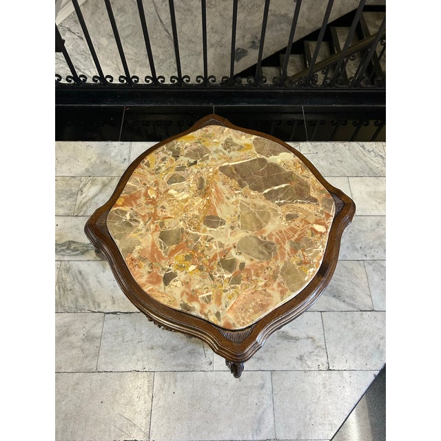 Late 20th Century Baroque Tortoise Top Table For Sale - Image 11 of 11