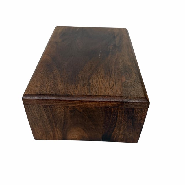 Vintage Handmade Solid Wood Plant Stand, Display Pedestal For Sale - Image 4 of 6