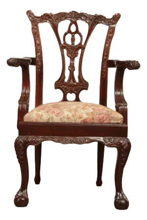 Georgian Style Mahogany Child's Armchair