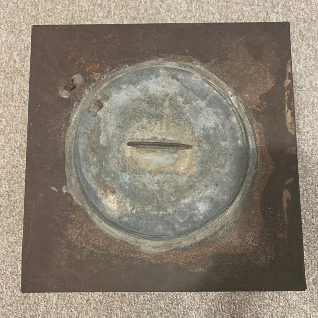 Farmhouse Vintage/Antique Storage Container For Sale - Image 3 of 6