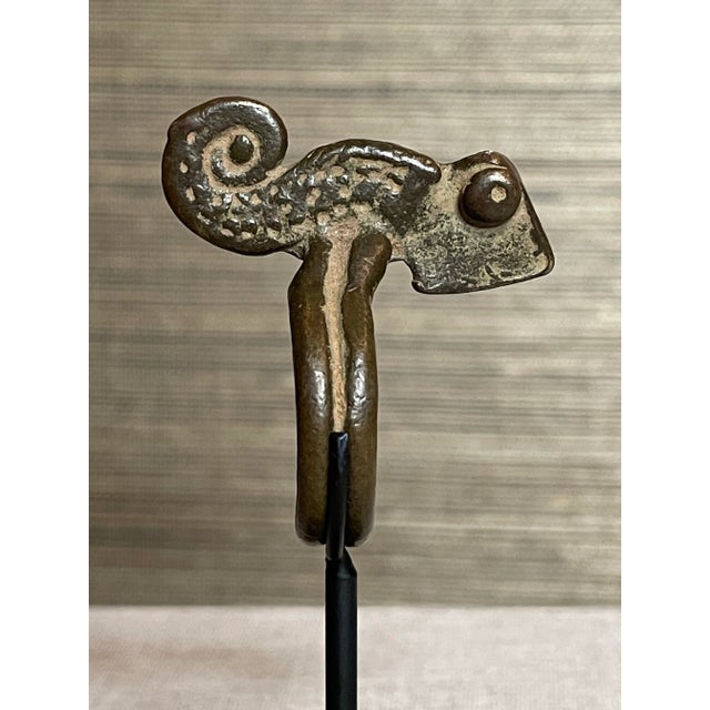 A lovely bronze diviners ring from the Senufo people. Across West Africa, individuals visit diviners when they are ill or...