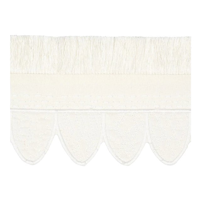 Schumacher x Happy Menocal Heraldic Trim In Ivory For Sale