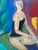 Figurative Expressionist Figure Study Painting Hartman For Sale - Image 3 of 4