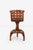 Brown 1970s California Craft Arthur Espenet Carpenter Three Leg Bar Stool in Walnut For Sale - Image 8 of 12