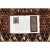 Vintage French Geometric Brown & Beige Wool Pictorial Rug by Rug & Kilim, France For Sale - Image 10 of 11