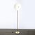 Pair of Mid-Century Articulating Polished Brass Torchieres Signed Nessen Studios For Sale - Image 9 of 18