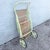 This vintage mid century rolling bar cart blends garden-party charm with clever practicality. Finished in a soft pistachio...