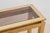 Metal Brass Console Tables attributed to Guy Lefevre for Maison Jansen, France, 1970s For Sale - Image 7 of 9