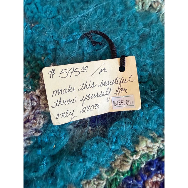New Old Stock Studio Textile Throw For Sale - Image 11 of 12