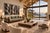 A commanding example of Brazilian modern design, this monumental four-seat sofa was produced by Celina in Brazil during...