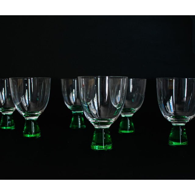 Murano Crystal Martini Glass by Moretti, Set of 6 For Sale - Image 10 of 18