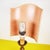 Brown Vintage Metal Table Lamp with Hand-Painted Lampshade For Sale - Image 8 of 10