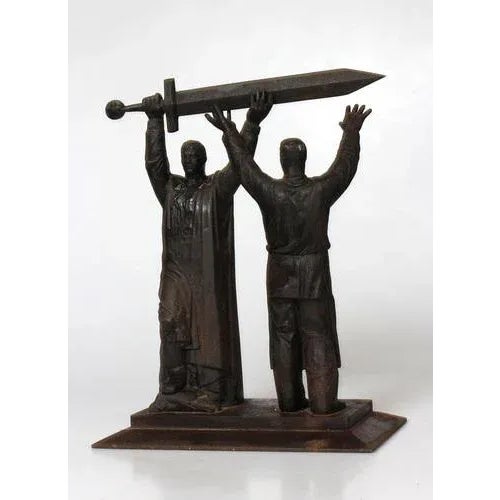 Kasli Cast Iron Figure For Sale - Image 13 of 13