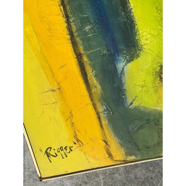 Rieger Signed Abstract Painting For Sale - Image 17 of 18