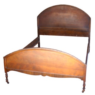 Antique Walnut Bed Frame For Sale