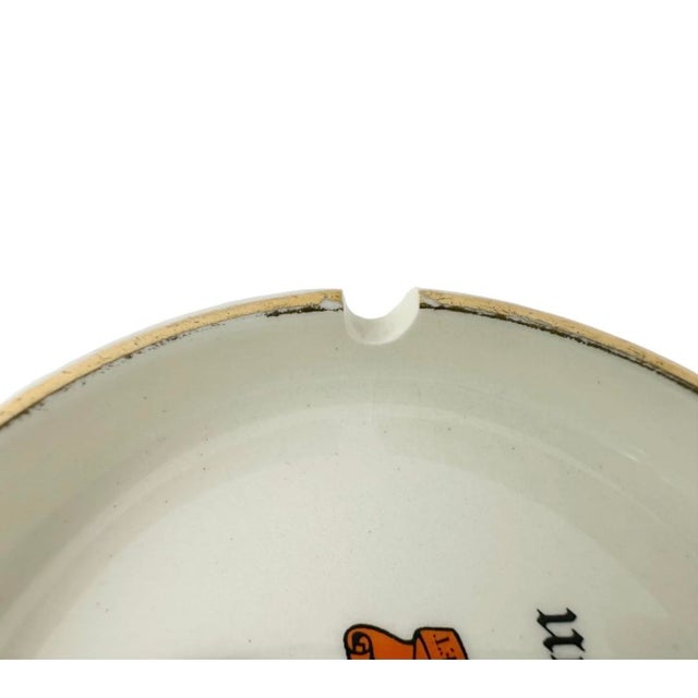 Vintage Princeton University Porcelain Ashtray For Sale - Image 4 of 10