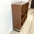 Brown Modern Zebrawood Cubby Shelf With Chrome Sled Base, Fits Vinyl Records For Sale - Image 8 of 18
