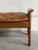 Vintage Danish Modern Leather Ottoman in Style of Hans Olsen - Stool Footstool Mid Century Bench For Sale In Los Angeles - Image 6 of 9