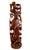 Chinese Vintage Chinese Carved Wood Guanyin Kuan Yin Lotus Birds Sculpture 23.75" For Sale - Image 3 of 15