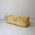 Animal Skin Vintage Confidential Two-Seater Modular Sofa in Ochre Suede by Alberto Rosselli for Saporiti, Italy, 1970s For Sale - Image 7 of 11